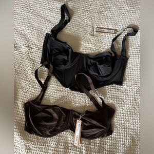 SKIMs bras New with Tags brown and black | 32F